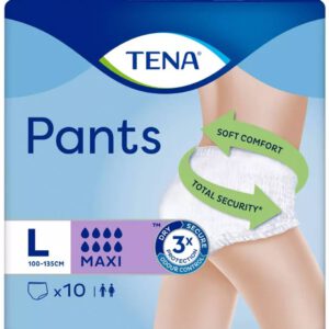 TENA PANTS MAXI GRANDE 10 UDS.
