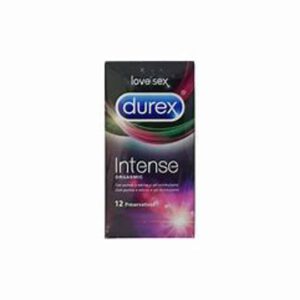 DUREX INTENSE ORGASMIC PRESERVATIVOS 12 PRESER