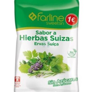 FARLINE SWEETSIN CARAMELOS HIERBAS SUIZAS 1 BOLSA 40 g