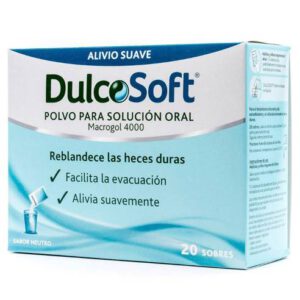 DULCOSOFT POLVO PARA SOLUCION ORAL 20 SOBRES