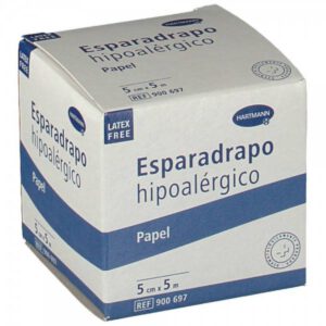 ESPARADRAPO HIPOALERGICO HARTMANN PAPEL 5 M X 5
