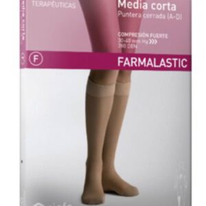 MEDIA FARMALASTIC CORTA CERRADA FTE T/PQ